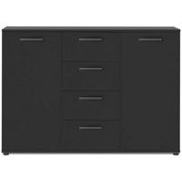 Kast Praag - antraciet - 85x120x35 cm - thumbnail