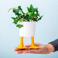 Bloempot Met Eendenpoten - Groot - thumbnail
