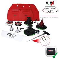 Universele eenmansvoeding-schijfzendapparaat, 13-delig KS Tools 140.2630 - thumbnail