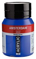 Royal Talens Amsterdam Acrylverf 500 ml - Ultramarijn 504 - thumbnail