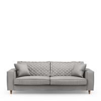 Rivièra Maison 3,5-zits Bank 'Kendall' Velvet, kleur Platinum - thumbnail