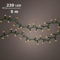 Lumineo Compact ricelights 220LED 5m klassiek warm - thumbnail