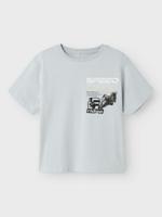 Name it zomer t-shirt S/S jongens - blauw - Nkmhold - thumbnail