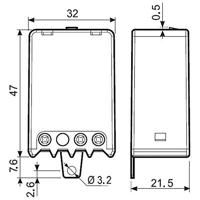 Finder 27.26.8.230.0000 Stroomstootschakelaar Inbouw 2x NO 230 V/AC 10 A 2300 VA 1 stuk(s) - thumbnail