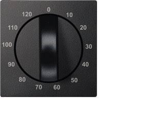 Merten 539214 Afdekking System M Antraciet 1 stuk(s)