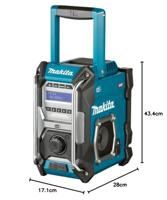 Makita MR003GZ Accu Bouwradio FM DAB/DAB+ Basic Body - thumbnail