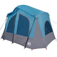 Tent 5-persoons waterdicht blauw - thumbnail