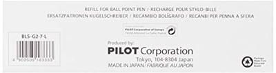 Navulling voor balpen Pilot G2 0,4 mm Blauw (12 Stuks)