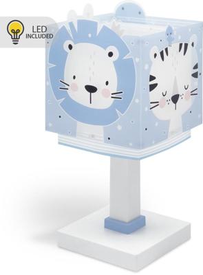 Dalber Kinderkamer tafellampBaby Jungle blauw - 63111NT