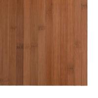 Vloerkleed rechthoekig 60x300 cm bamboe bruin - thumbnail