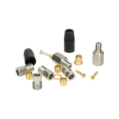 Elvedes Hydraulische onderdelen kit 8 m 9 x 1,25 en m6 rvs