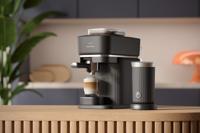 Philips Baristina BAR311/60 Melkopschuimer Zwart - thumbnail