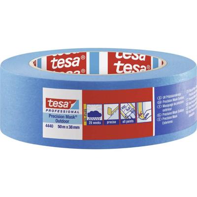 tesa PRECISION OUTDOOR 04440-00003-00 Maskeertape tesa Professional Blauw (l x b) 50 m x 38 mm 1 stuk(s) tesa PRECISION OUTDOOR 04440-00003-00 Maskeertape tesa Professional Blauw (l x b) 50 m x 38 mm 1 stuk(s)