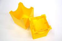 Room Copenhagen LEGO Storage Brick 1 Geel opbergdoos - thumbnail