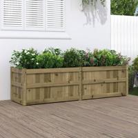 VidaXL Plantenbak 180x50x50 cm geïmpregneerd grenenhout - thumbnail