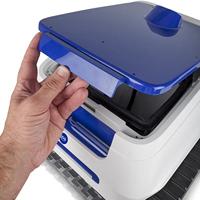 Robotpool gre er 230 - onderhoudsachtergrond, muren en waterleidingen - begraven zwembad of hoger - Ground Rigid Wall 9x4M - Automaat 2H - thumbnail