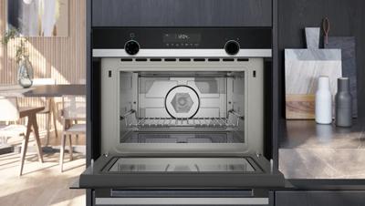 Siemens CM585AGS1 Inbouw combimagnetrons Grijs - thumbnail