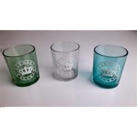 Cosy@Home elegant collect glazen theelichthouder 3 stuks - thumbnail