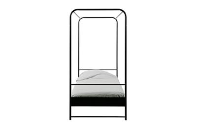 vtwonen Hemelbed 'Bunk' 90 x 200cm, kleur Zwart