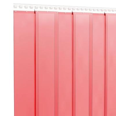 Deurgordijn 200x1,6 mm 10 m PVC rood