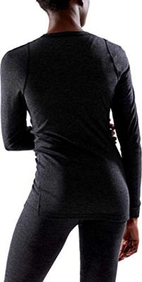 Craft 1909710 Core Wool Merino Set Wmn - Black Melange - L