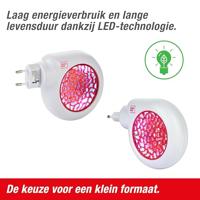 Swissinno Premium Mini 3W 1 243 001 Vliegenlamp UV-lamp, Stroomgaas 3 W (l x b x h) 145 x 35 x 100 mm Wit, Rood 1 stuk(s) - thumbnail