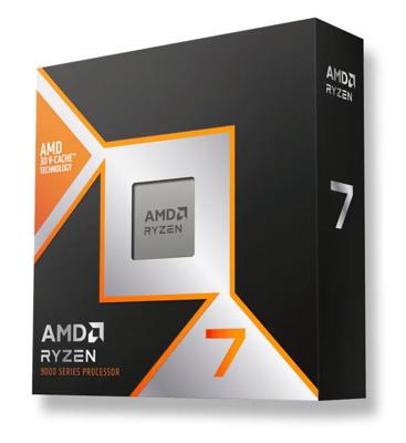 Amd 100-000001084 AM5 Ryzen 7 9800X3D Tray, AM5, 4,7/ 5.2 GHz, 96MB, IGP, DDR5, 120W, - thumbnail