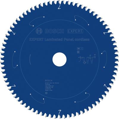 Bosch Accessoires EXPERT Laminated Panel cordless Cirkelzaagblad | 254 x 2,6/1,8 x 30 mm | T78 - 2608902195