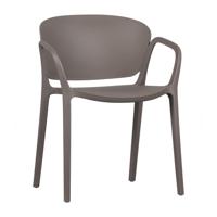 Woood Bent tuinstoel taupe - thumbnail