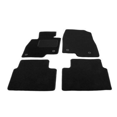 Automatten op maat - zwart stof - Mazda 3 vanaf 2013-