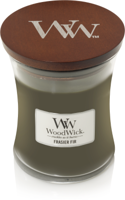 WoodWick frasier fir medium candle - thumbnail