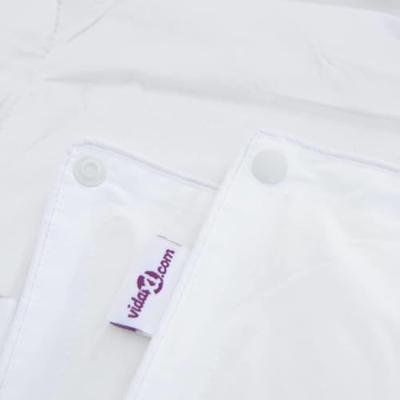 2-in-1 Dekbed met kussen 2 pcs Wit Donsveertjes