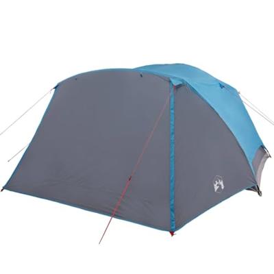 VidaXL Gezinstent met luifel 6-persoons waterdicht blauw