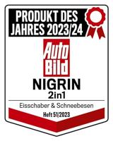 NIGRIN Kunststof IJskrabber / sneeuwbezem Softgrip - thumbnail