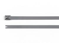 HellermannTyton 111-94339 MBT33H-SS316-ML Kabelbinder 838 mm 7.90 mm Zilver Met kogelsluiting, UV-gestabiliseerd 1 stuk(s) - thumbnail