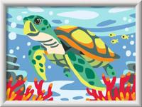 Ravensburger creart sea turtle - thumbnail
