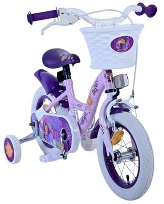 Wunsch Disney wish kinderfiets - meisjes - 12 inch - paars