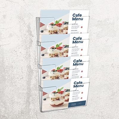 Europel wandfolderhouder, 4 x ft A4, landscape Europel wandfolderhouder, 4 x ft A4, landscape