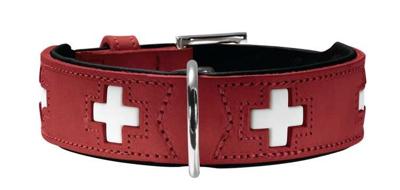 Hondenhalsband Hunter Swiss Rood/Zwart (47-54 cm)