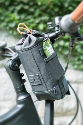 SKS 12041 multifunctionele urban fiets tas frame-zadel 1250ml zwart