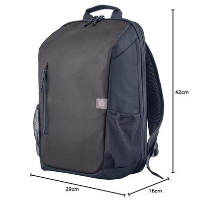 HP Travel 18L Laptoprugzak Geschikt voor max. (laptop): 39,6 cm (15,6) Iron Gray