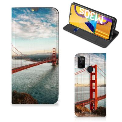 Samsung Galaxy M30s | M21 | Book Cover | Golden Gate Bridge Samsung Galaxy M30s | M21 | Book Cover | Golden Gate Bridge