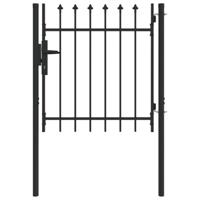 Hekpoort Grijs 100 x 100 cm Poedercoated staal - thumbnail