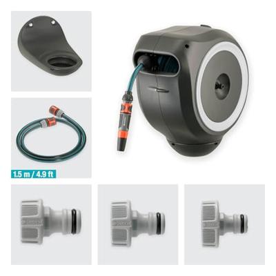 Gardena Wandslangenbox RollUp S Wit - 15 meter - Muurhouder 18602-20 - thumbnail
