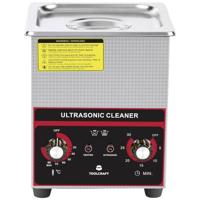 TOOLCRAFT USC-200 Ultrasoonreiniger Sieraden, Kantoorartikelen, Werkplaats 160 W 2 l Met verwarming, Met reinigingskorf - thumbnail