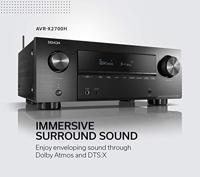 Denon: AVR-X2700H 7.2-kanaals 8K Surround Receiver - Zwart - thumbnail