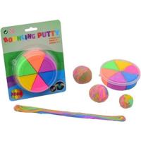 Johntoy John toy bouncing duo putty 6 neon kleur - thumbnail