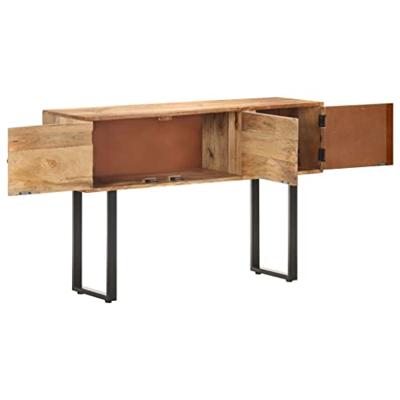 vidaXL Dressoir 116x35x75 cm massief mangohout
