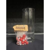 Vaas met waterparels en Candy h25cm - thumbnail
