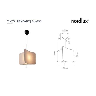 Nordlux Unieke hanglampTinto zwart - 2412173003